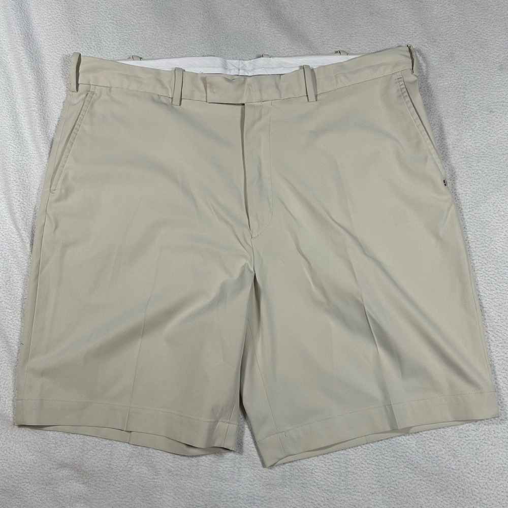 RLX Ralph Lauren Golf Shorts Mens 38 Khaki Technical Performance Stretch - Picture 2 of 5